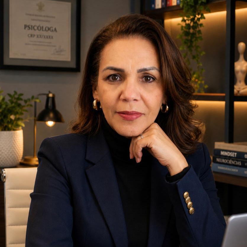 Retrato de Edvaldina Braga, psicóloga clínica